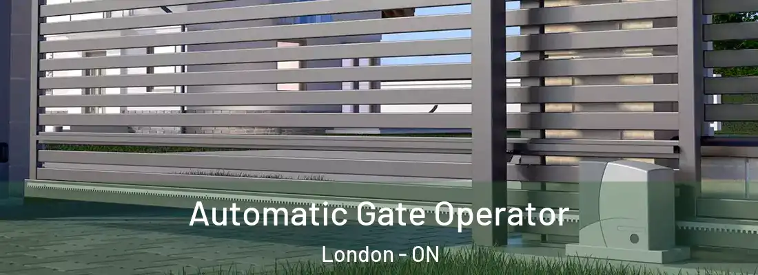  Automatic Gate Operator London - ON