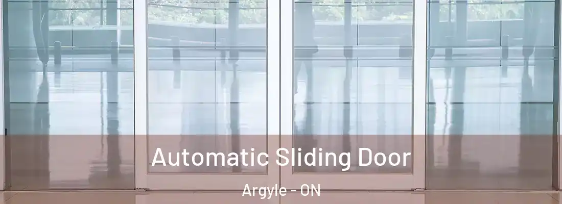  Automatic Sliding Door Argyle - ON