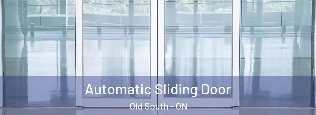  Automatic Sliding Door Old South - ON