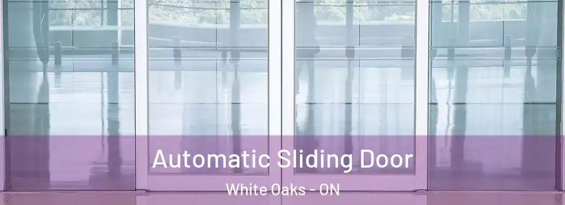  Automatic Sliding Door White Oaks - ON
