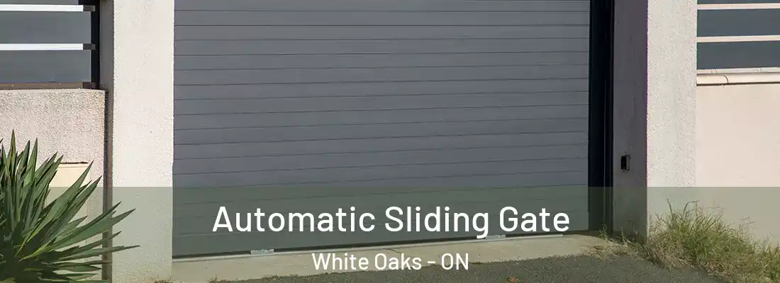  Automatic Sliding Gate White Oaks - ON