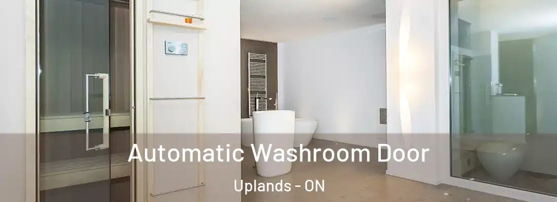  Automatic Washroom Door Uplands - ON