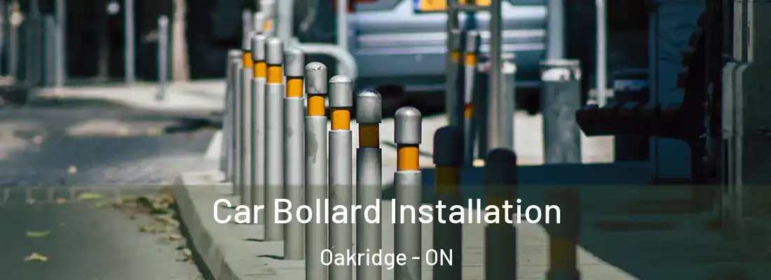  Car Bollard Installation Oakridge - ON