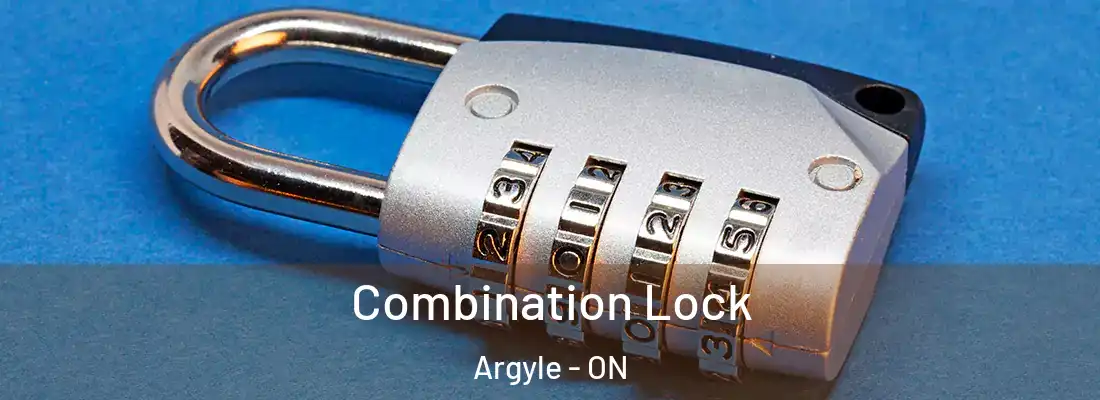  Combination Lock Argyle - ON