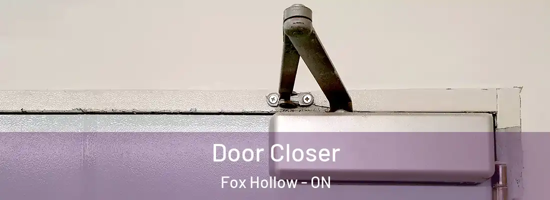  Door Closer Fox Hollow - ON