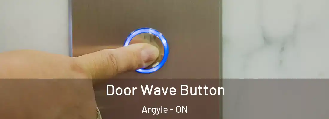  Door Wave Button Argyle - ON