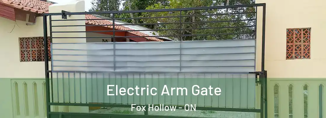  Electric Arm Gate Fox Hollow - ON