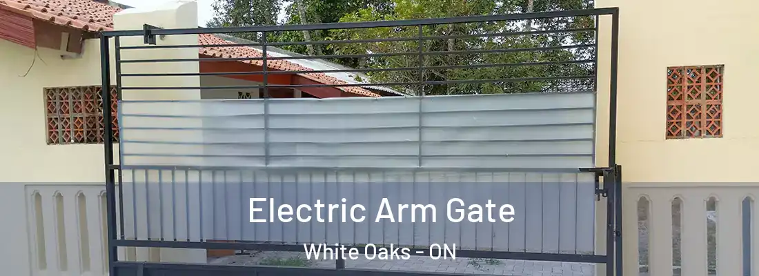  Electric Arm Gate White Oaks - ON