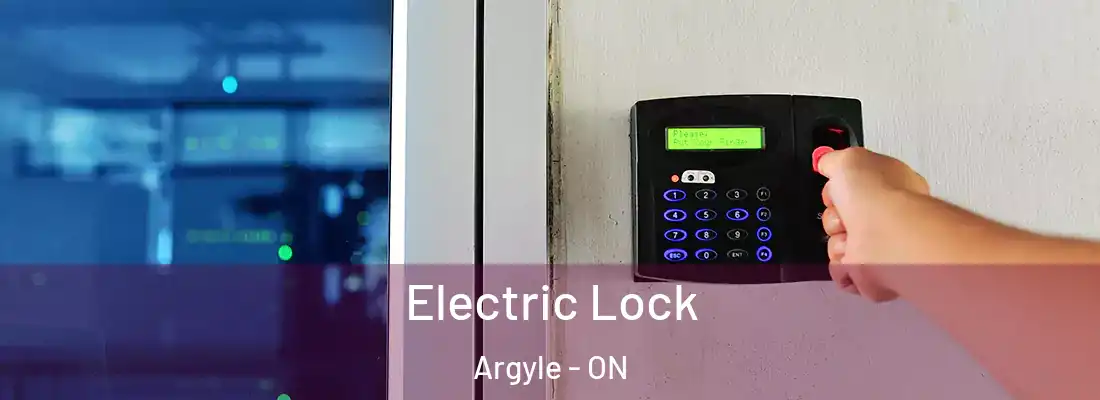  Electric Lock Argyle - ON