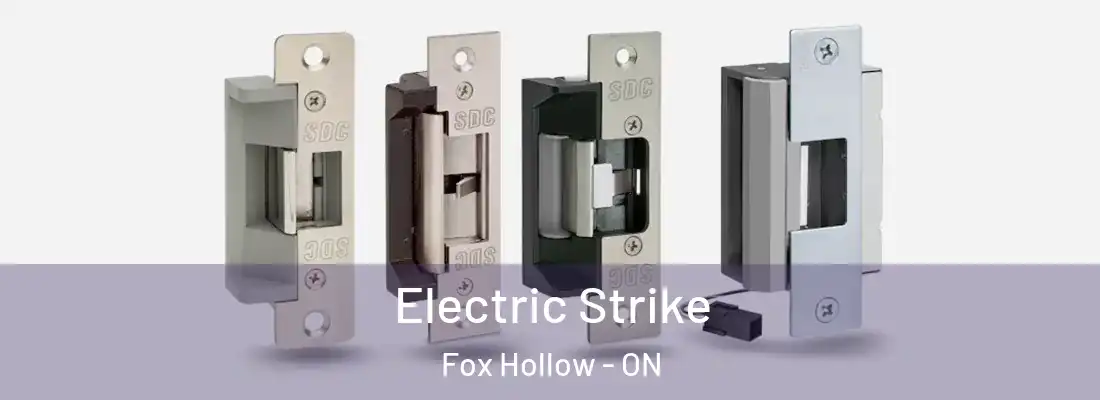  Electric Strike Fox Hollow - ON