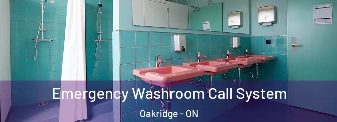  Emergency Washroom Call System Oakridge - ON