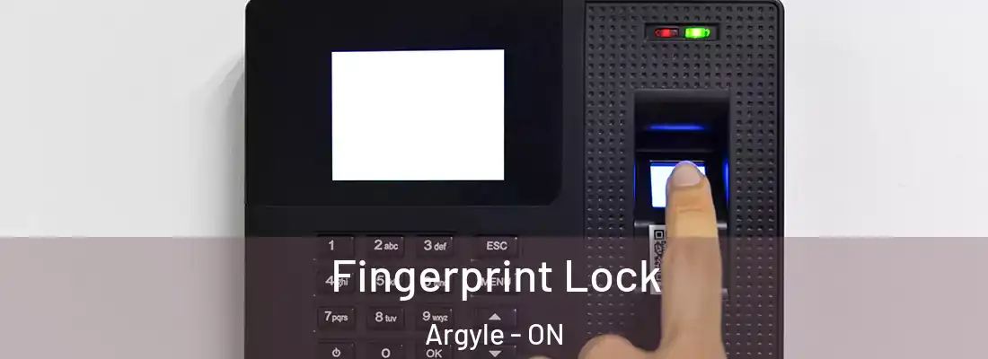  Fingerprint Lock Argyle - ON