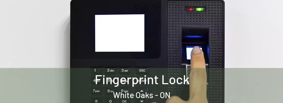  Fingerprint Lock White Oaks - ON