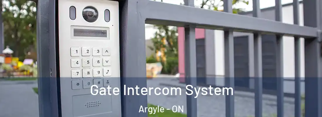  Gate Intercom System Argyle - ON