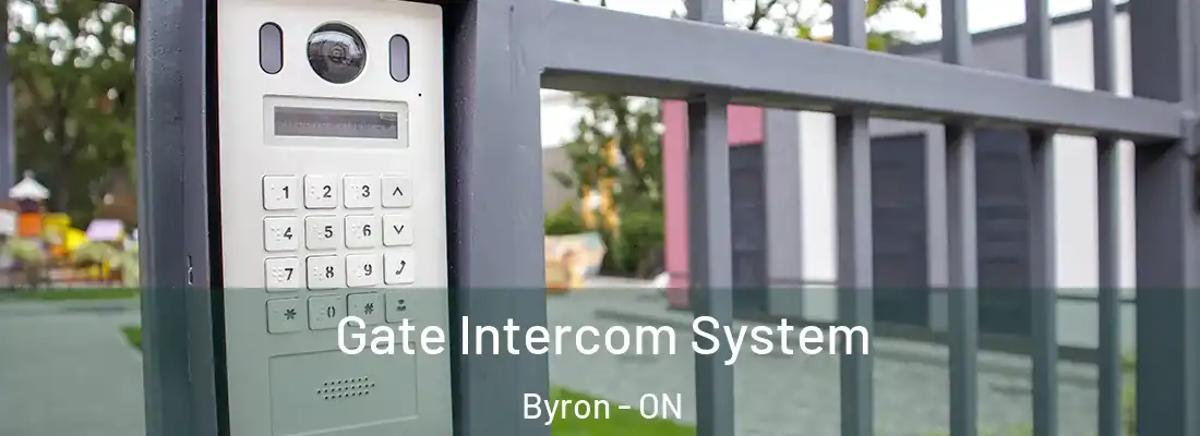 Gate Intercom System Byron - ON