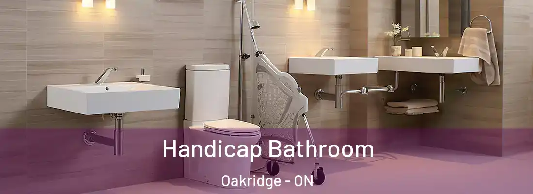  Handicap Bathroom Oakridge - ON