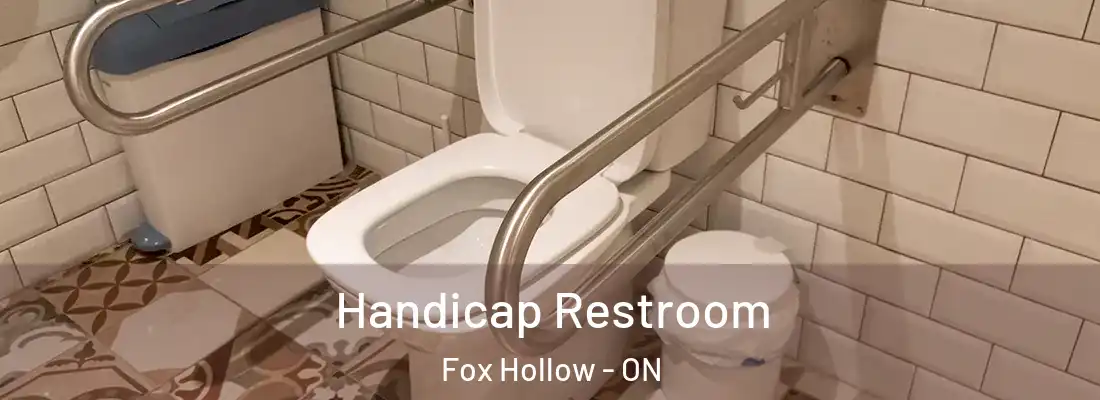  Handicap Restroom Fox Hollow - ON
