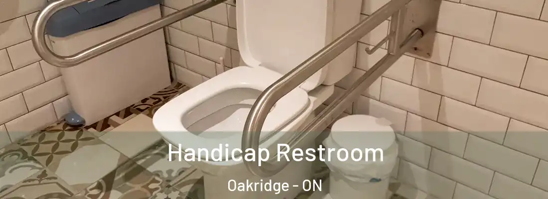  Handicap Restroom Oakridge - ON