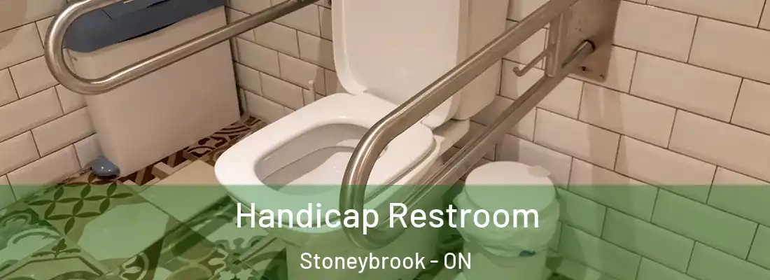  Handicap Restroom Stoneybrook - ON