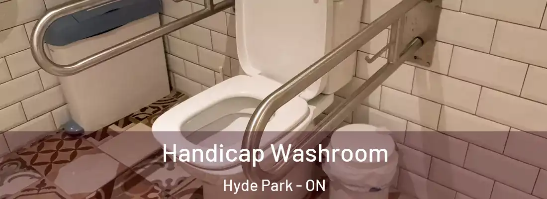  Handicap Washroom Hyde Park - ON