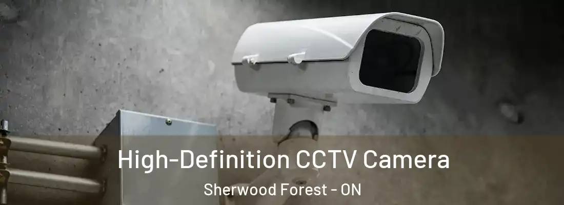  High-Definition CCTV Camera Sherwood Forest - ON