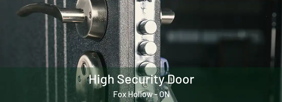  High Security Door Fox Hollow - ON