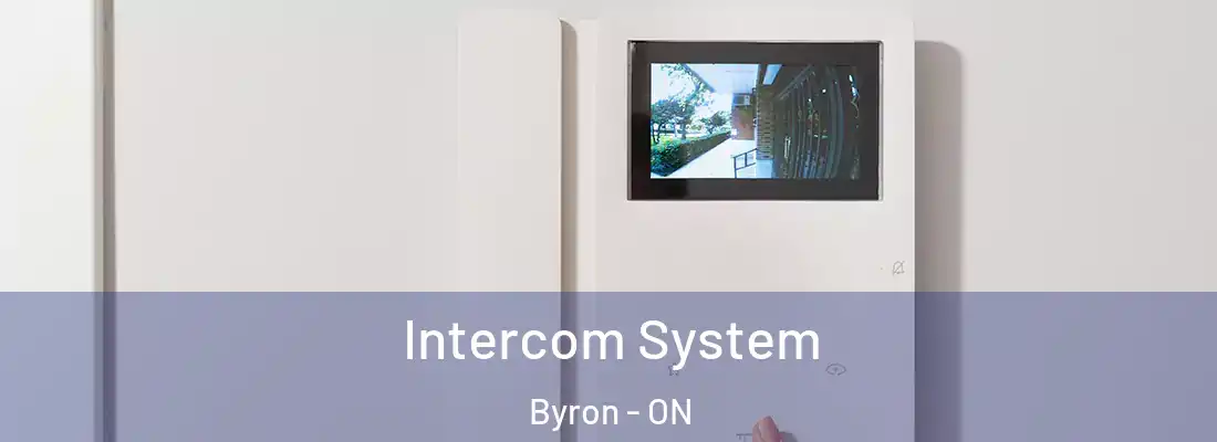  Intercom System Byron - ON