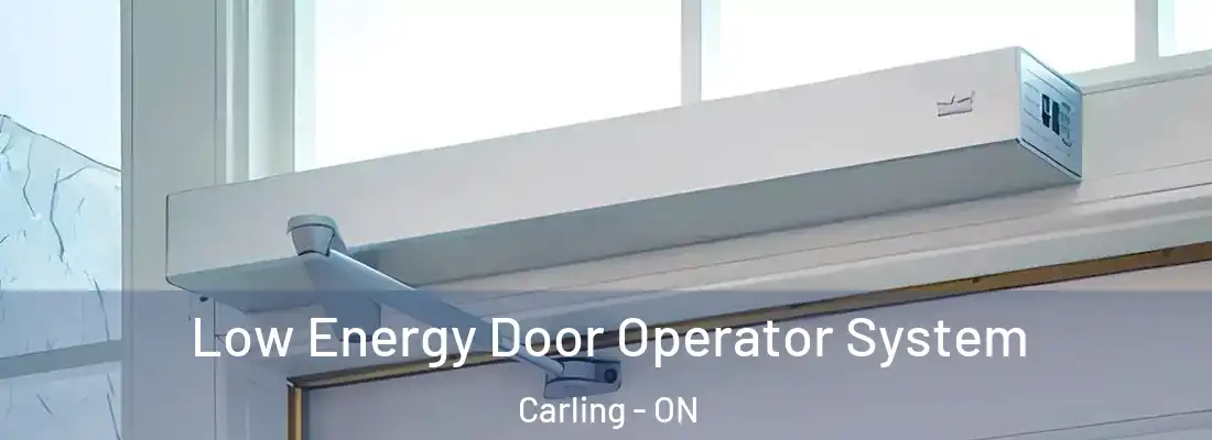  Low Energy Door Operator System Carling - ON
