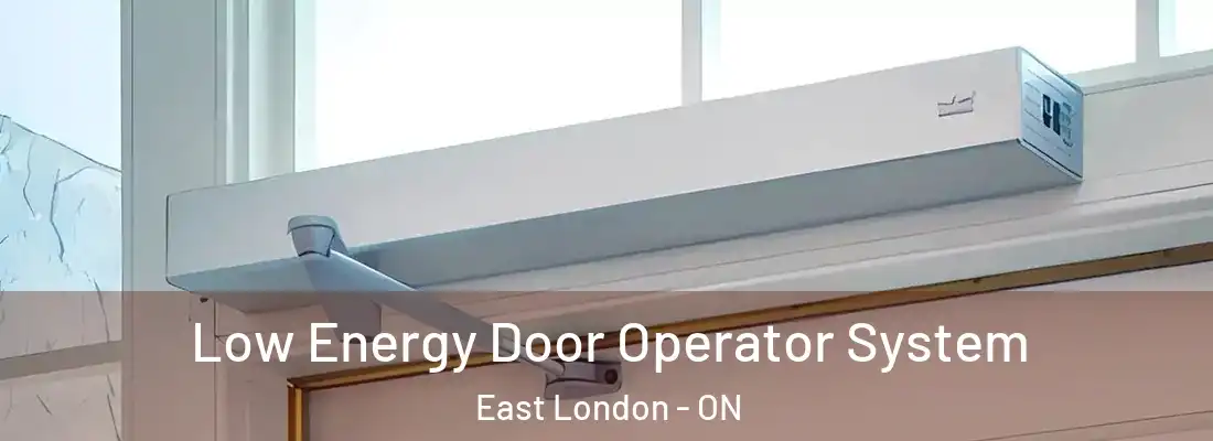  Low Energy Door Operator System East London - ON