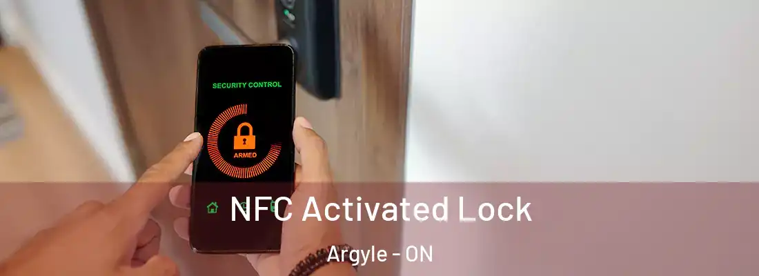  NFC Activated Lock Argyle - ON