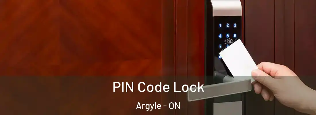  PIN Code Lock Argyle - ON