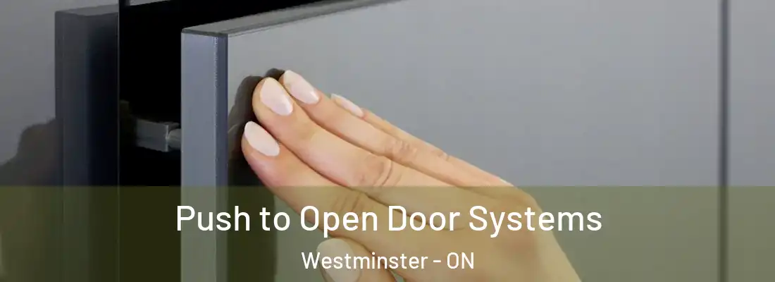  Push to Open Door Systems Westminster - ON