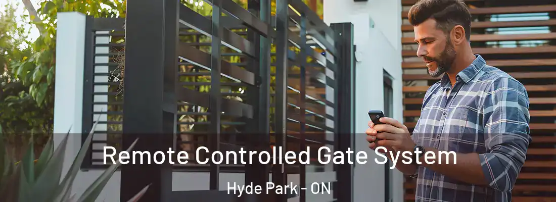  Remote Controlled Gate System Hyde Park - ON