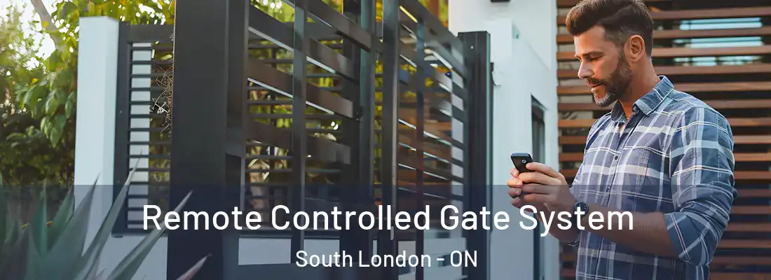  Remote Controlled Gate System South London - ON