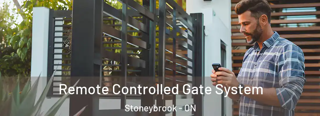  Remote Controlled Gate System Stoneybrook - ON
