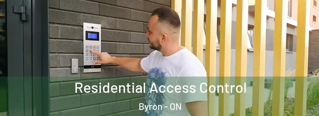  Residential Access Control Byron - ON