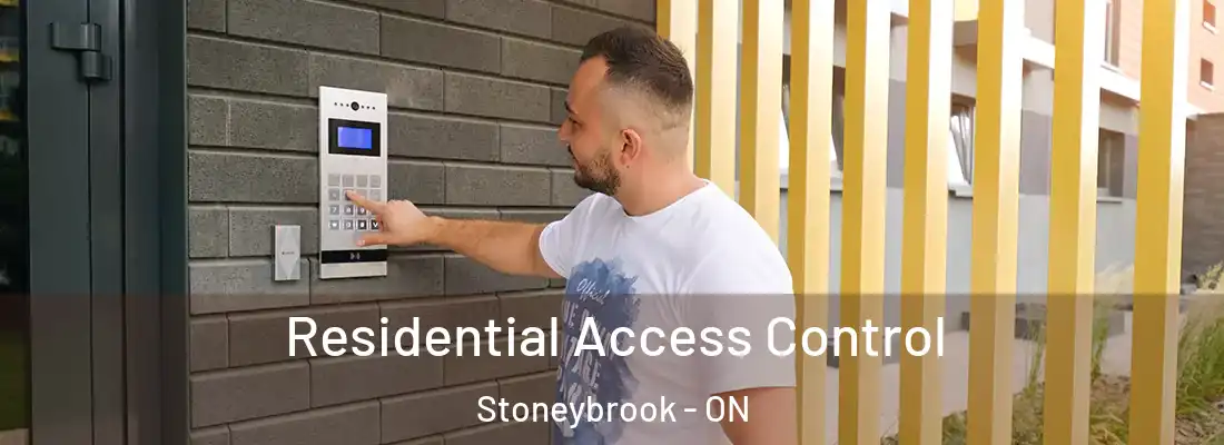  Residential Access Control Stoneybrook - ON