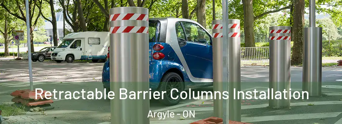  Retractable Barrier Columns Installation Argyle - ON