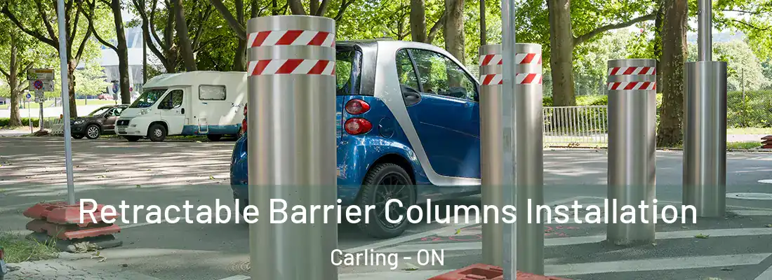 Retractable Barrier Columns Installation Carling - ON