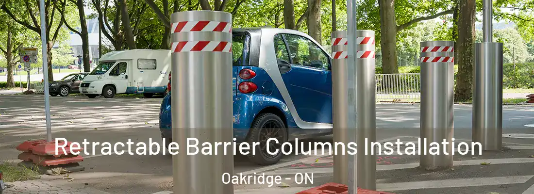  Retractable Barrier Columns Installation Oakridge - ON