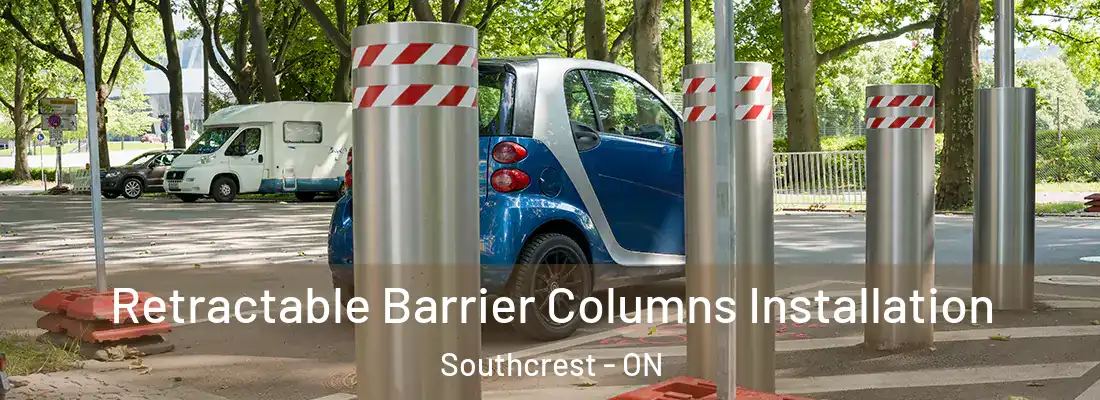  Retractable Barrier Columns Installation Southcrest - ON