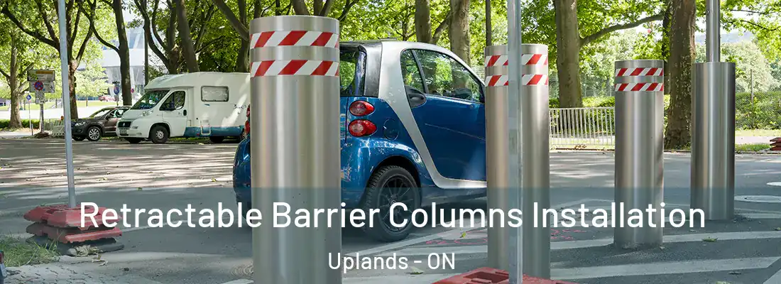  Retractable Barrier Columns Installation Uplands - ON