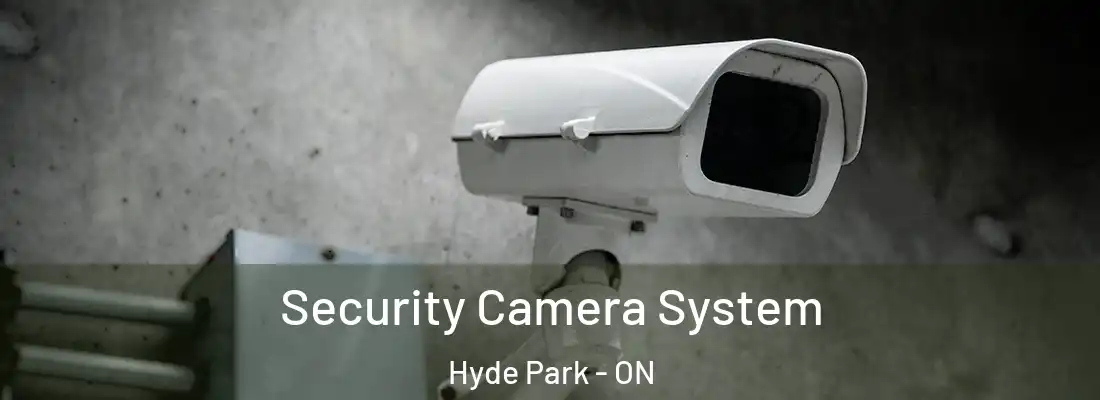  Security Camera System Hyde Park - ON