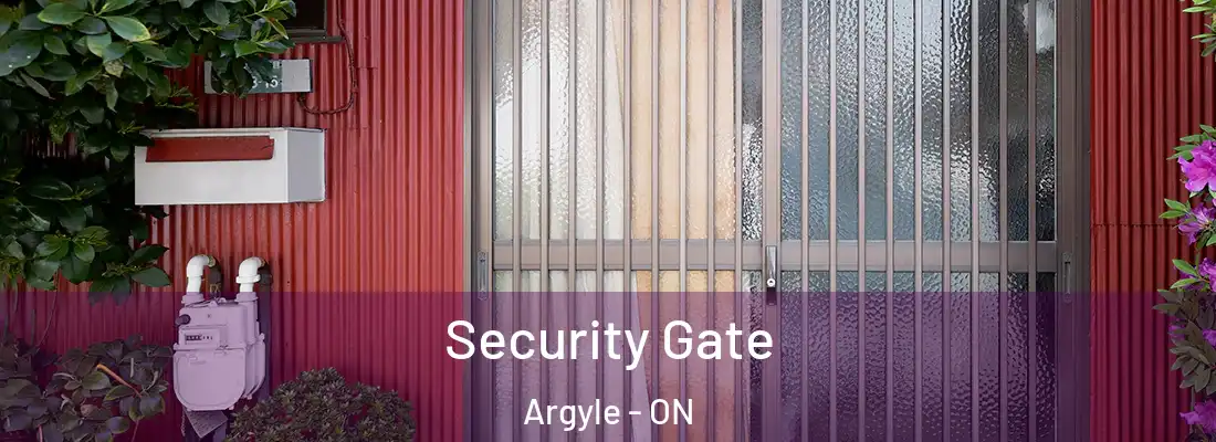  Security Gate Argyle - ON