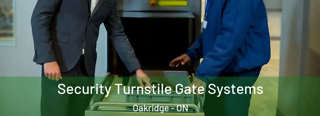 Security Turnstile Gate Systems Oakridge - ON
