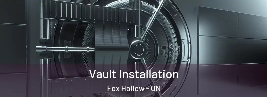  Vault Installation Fox Hollow - ON