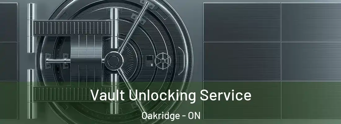  Vault Unlocking Service Oakridge - ON