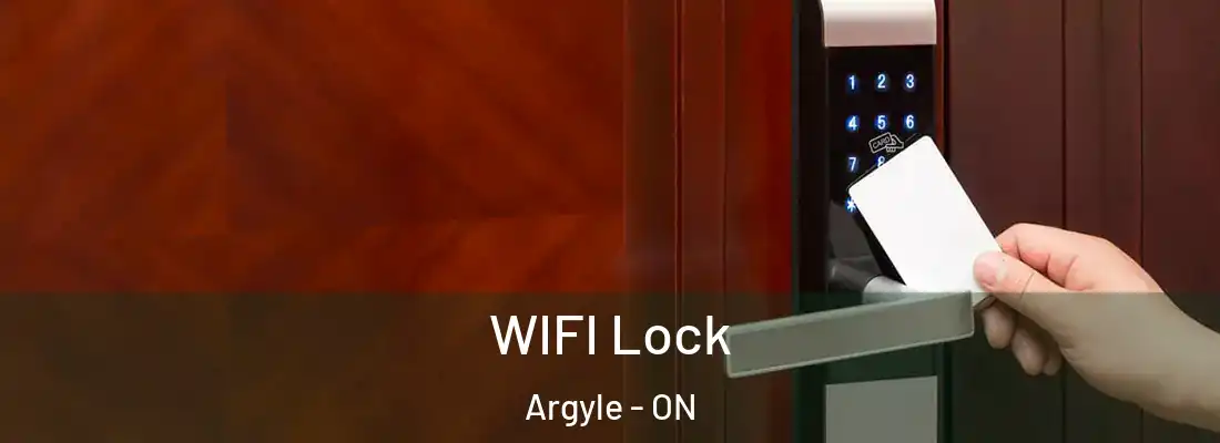  WIFI Lock Argyle - ON