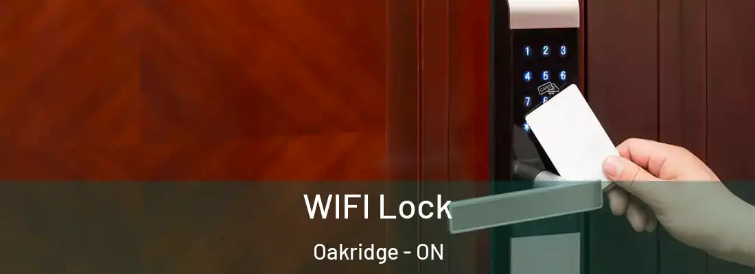  WIFI Lock Oakridge - ON
